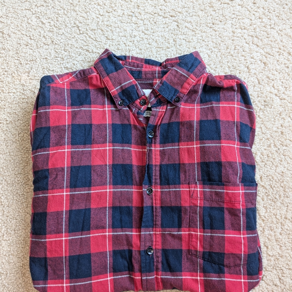 Women's Large Checked Flannel
